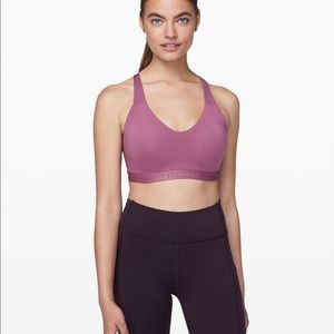 lululemon athletica Pink Sports Bra